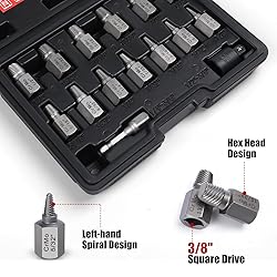 27Pcs Upgrade Screw Extractor Set, Bolt Extractor