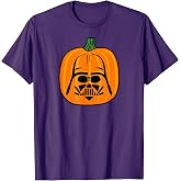 Amazon Essentials Star Wars Darth Vader Halloween Pumpkin Jack O'Lantern T-Shirt