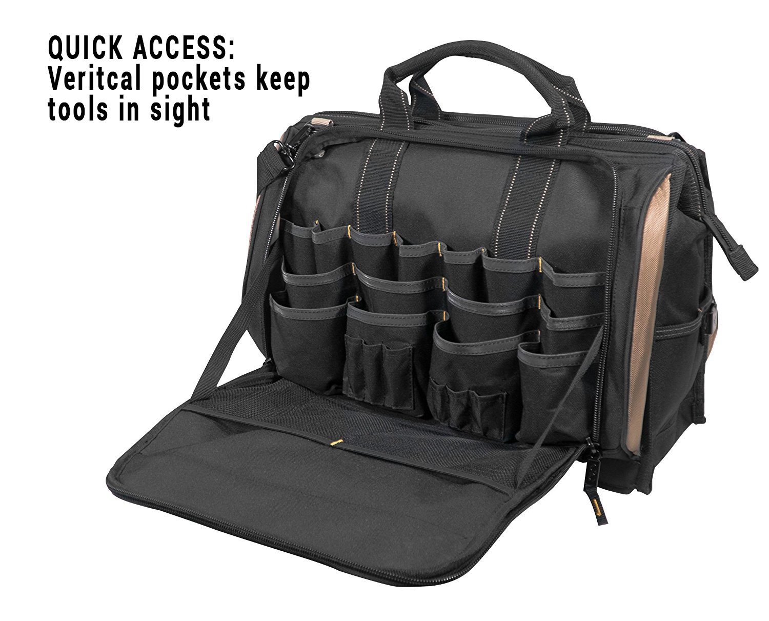 CLC Custom LeatherCraft 1539 50 Pocket Tool Bag