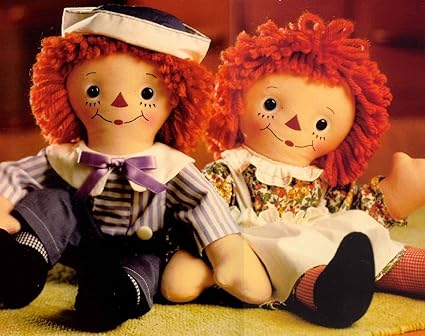 amazon raggedy ann and andy dolls