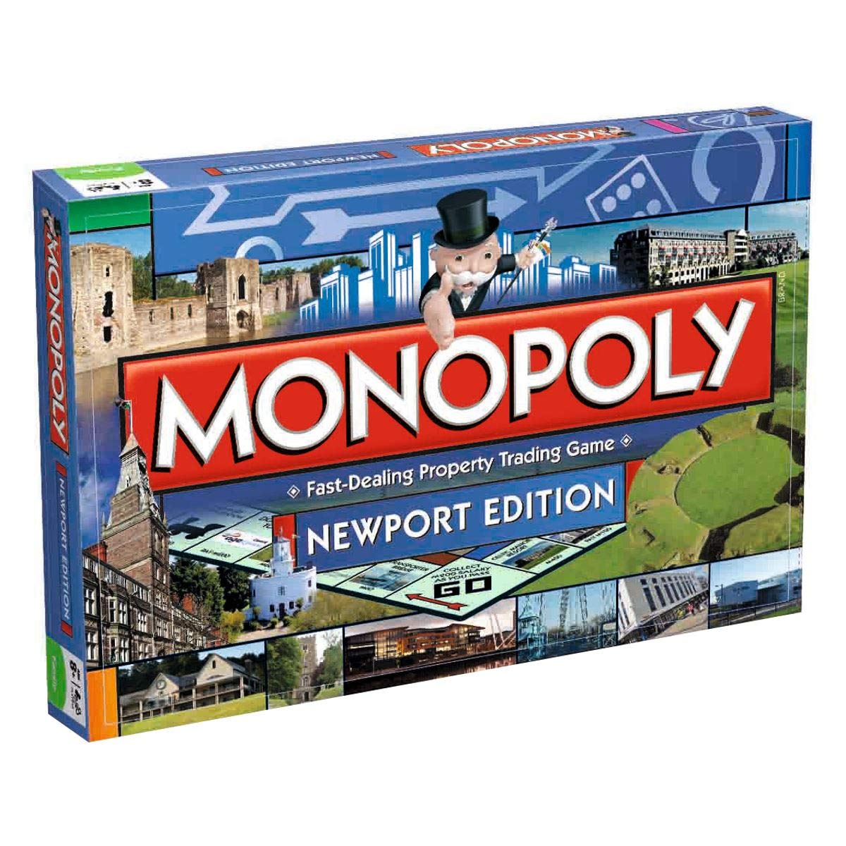 Winning Moves Monopoly Board Game, Newport, One Size