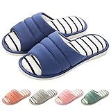 shevalues Women's Memory Foam Slippers Cotton SPA