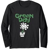 Green Day Flower Pot Long Sleeve T-Shirt