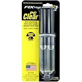 PC Products PC-Clear Epoxy Adhesive Liquid, 1oz Double Syringe, Clear 70147
