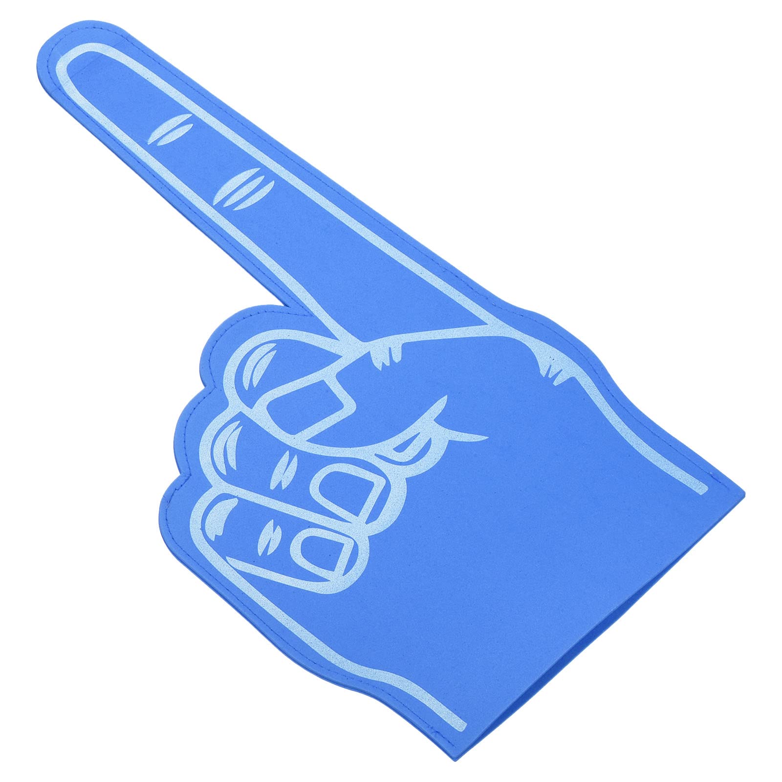 Photo 1 of PATIKIL Foam Finger 18 Inch, Giant Foam Hands Number 1 Sports Themed Party Supplies Cheerleading for Sports Events Games Business Birthday Baseball Basketball Soccer Events Team, Blue