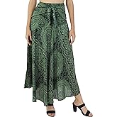 Long Skirts for Women | 2-in-1 Boho Dress & Floral Maxi Skirt for Bohemian Festivals, Vacation & Casual wear