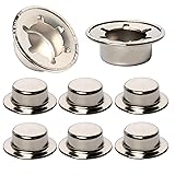 (8-Pack) Calvana 5/8” Push Nut Axle Caps, Spring