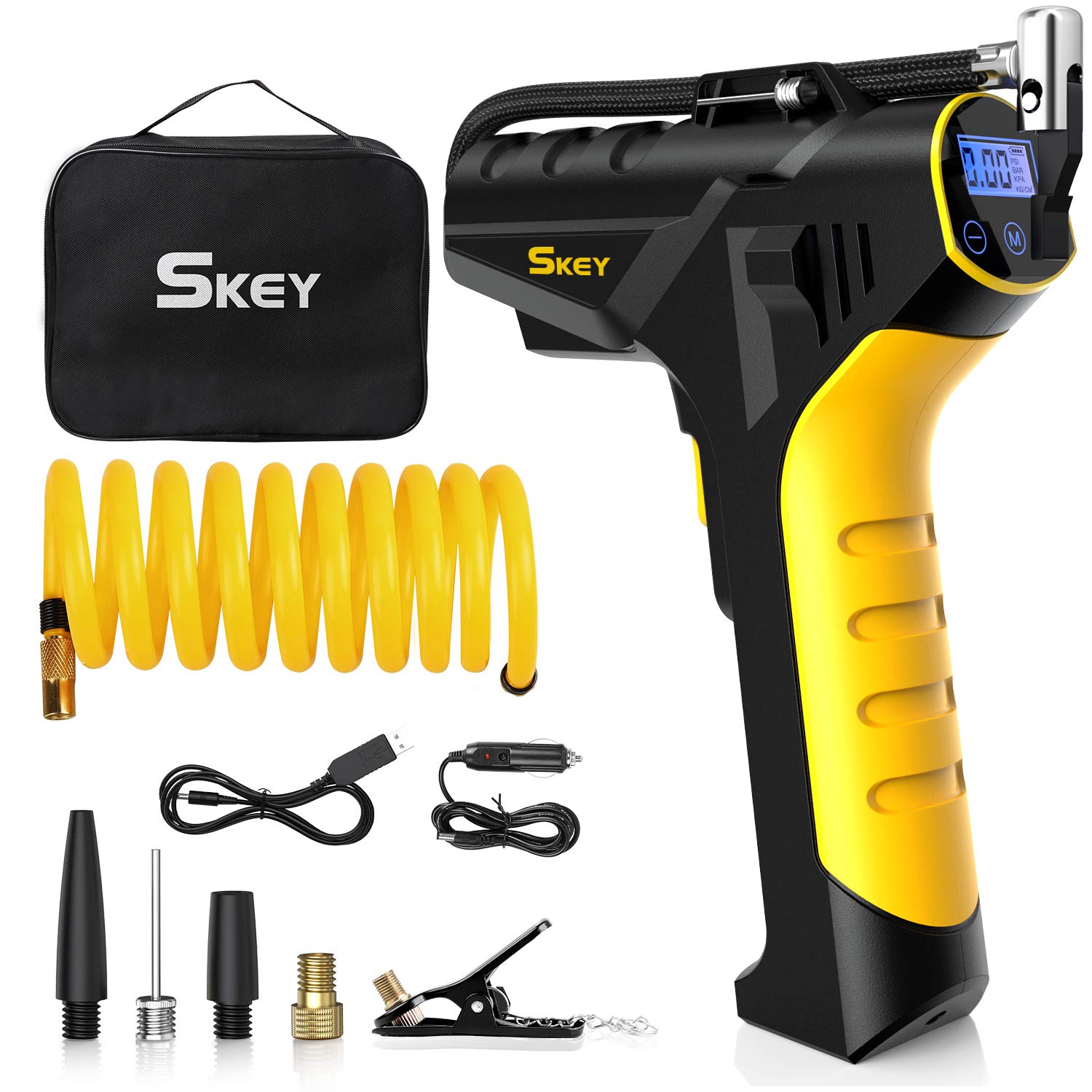 Buy SKEY Tire Inflator Cordless Tire Inflator 150PSI Cordless