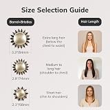 Sndyi Round Hair Brush 43mm Nano Ceramic Ionic Boar Bristles Salon Style view 5