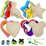 Sandwich Cutter and Sealer Decruster Fruit Vegetable Cutter Shapes Cookie Cutters Sandwich Mold Great for Kids Lunch Lunchbox
