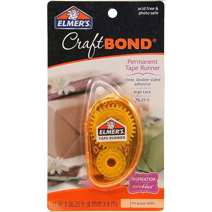 Elmer's E4006 CraftBond Permanent Tape Runner.31Inch by 261/4 Feet