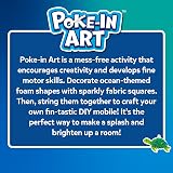 Skillmatics Poke-in Art Underwater Animals Mess-Free Craft Kit view 8