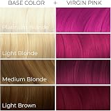 Arctic Fox 100% Vegan Hair Colour Virgin Pink 165 ml Semi-Permanent view 5