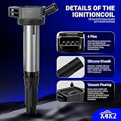 UF487 Ignition Coil & 6619 Double Iridium Spark