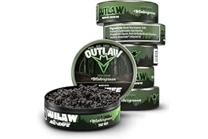 OUTLAW DIP COMPANY Outlaw Dark Wintergreen NiC-Safe™ Fat Cut - 6 Pack - Nicotine Alternative - Tobacco Free Dip