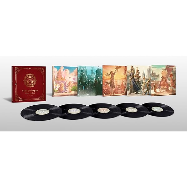 【FF14】FINAL FANTASY XIV Vinyl LP Box FINAL FANTASY XIV Vinyl LP Box (5-Disc Set) | SQUARE ENIX Store