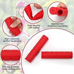 Coolrunner Bicycle Handle Bar Mushroom Grips BMX