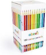 abeec 180 Colouring Pencils | Hexagonal Barrel Art Pencils for Kids & Adults | view 6