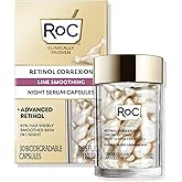 RoC Retinol Correxion Anti-Aging Wrinkle Night Serum, Retinol Serum for Face, Daily Treatment for Fine Lines, Post Acne Scars