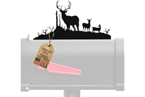 Innovative Fabricators, Inc. Buck, Doe & Deer Mailbox Topper
