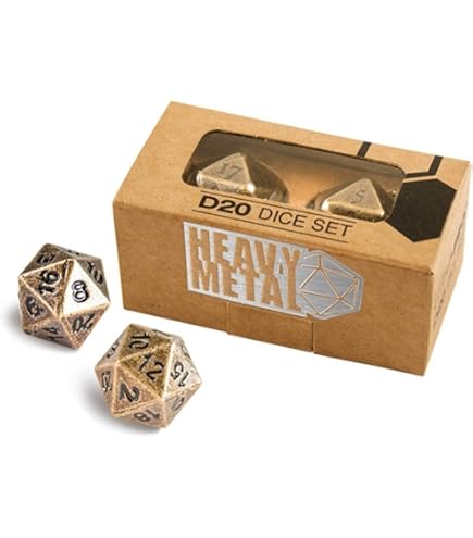 Amazon.com: Ultra PRO - Vivid Heavy Metal Dice Set Purple