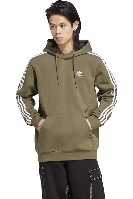 adidas Originals Men's 3-Stripes Half-Zip Sweatshirt, black, Small at  Amazon Men's Clothing store