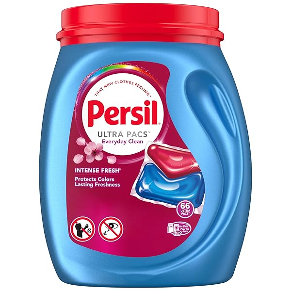 PERSIL ULTRA PACS INTENSE FRESH EVERYDAY CLEAN LAUNDRY DETERGENT, 66 COUNT