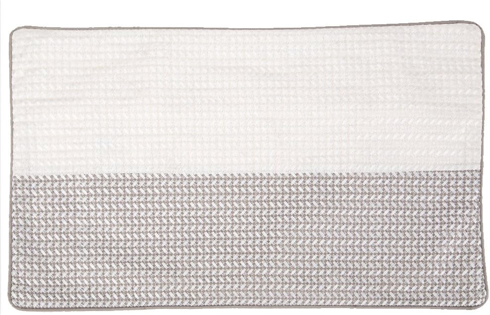 Christy Cotton Cushion Cover - Stockholm Cream/Mink - 30x50cm