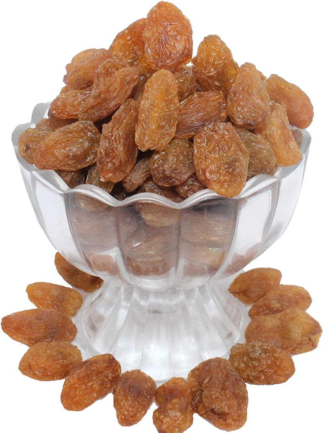 Ancy Indian Golden Raisins (Munnakka) Long Size and Sweet, 250 g