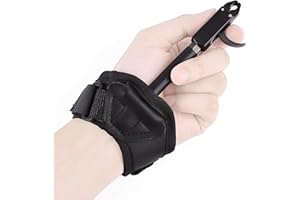 Elong Compound Bow Quick Shot Release Buckle Strap Black Trigger Caliper Shooting Left & Right Hand