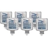 SC Johnson Professional REFRESH CLEAR FOAM HAND SOAP 1 LITER, 6 PACK | Six 1 Liter foam hand wash cartridges for QuickView dispensers, fragrance free and dye free; ECOLOGO, Green Seal