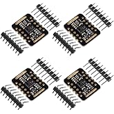 Diitao 4pcs Heart Rate Sensor Module MAX30102 Pulse Detection Blood Oxygen Concentration Calculation Modules Heart Rate Sensors Compatible for Arduino STM32