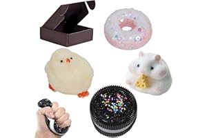 4PCS Taba Squishy Toy, Squeeze Soft Fidget Toys, Handmade Stress Relief Novelty for Anxiety, Perfect for Stress and Anxiety R