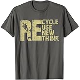 Amazon.com: Recycle Reuse Renew Rethink Earth Day Environmental ...