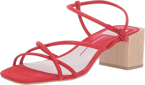 dolce vita women's zayla wooden block heel sandals