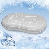 Elegear Cervical Neck Pillow, Cooling Neck Pillow for Pain Relief - Zero-Pressure Deep Sleep Pillow for Sleeping,Ergonomic Cervical Pillow with Induction Spring Design for Side&Back Sleeper - M