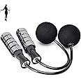 APLUGTEK Jump Rope, Training Ropeless Skipping Rope for Fitness, Adjustable Weighted Cordless Jump Rope for Men Women Kids