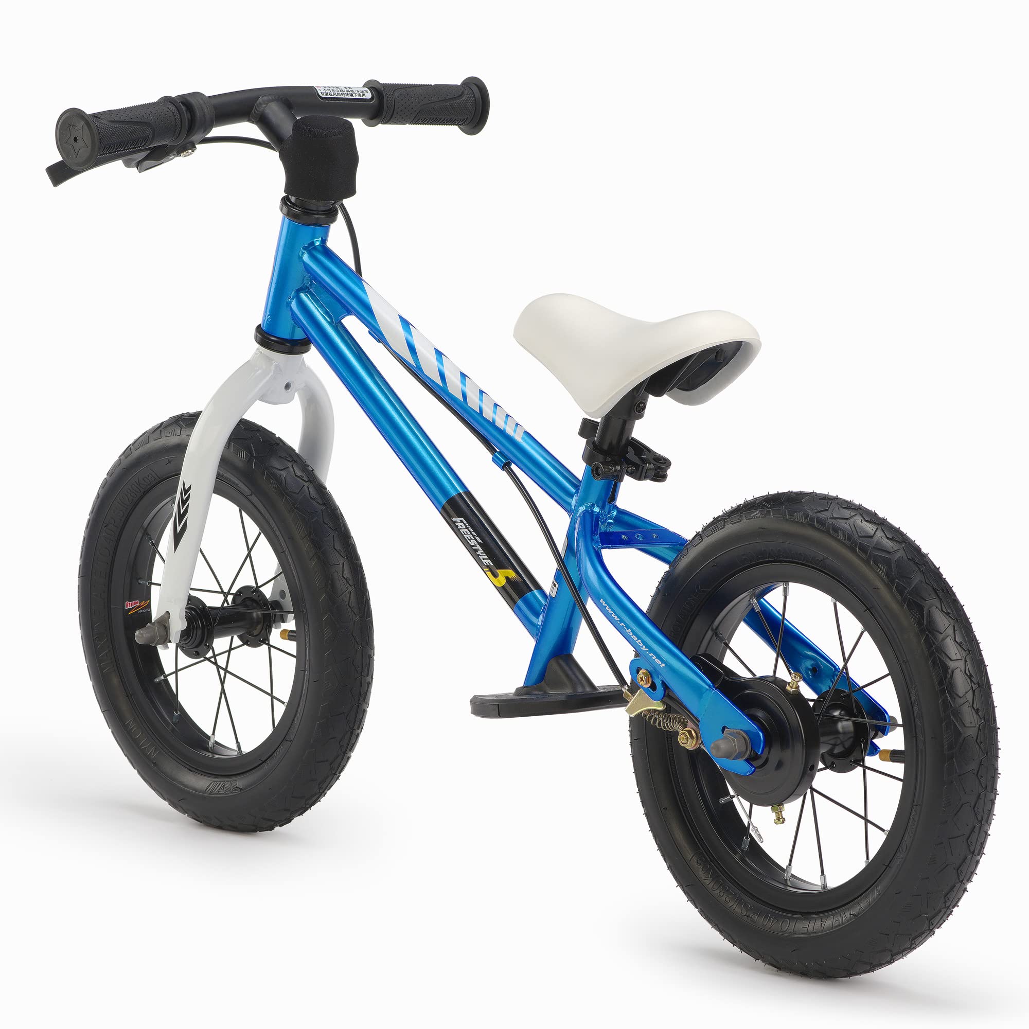 Royalbaby Kids Balance Bike Toddlers Age 2~5 Years Durable Carbon Steel Frame 12 Inch