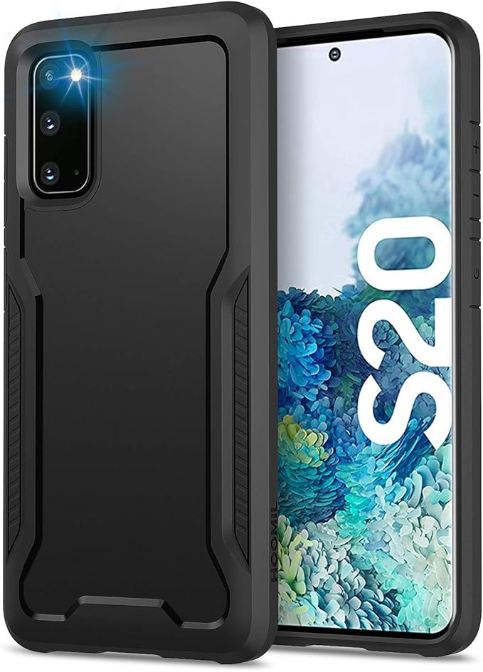 HOOMIL Shockproof Designed for Samsung S20 Case, [Military Grade Drop