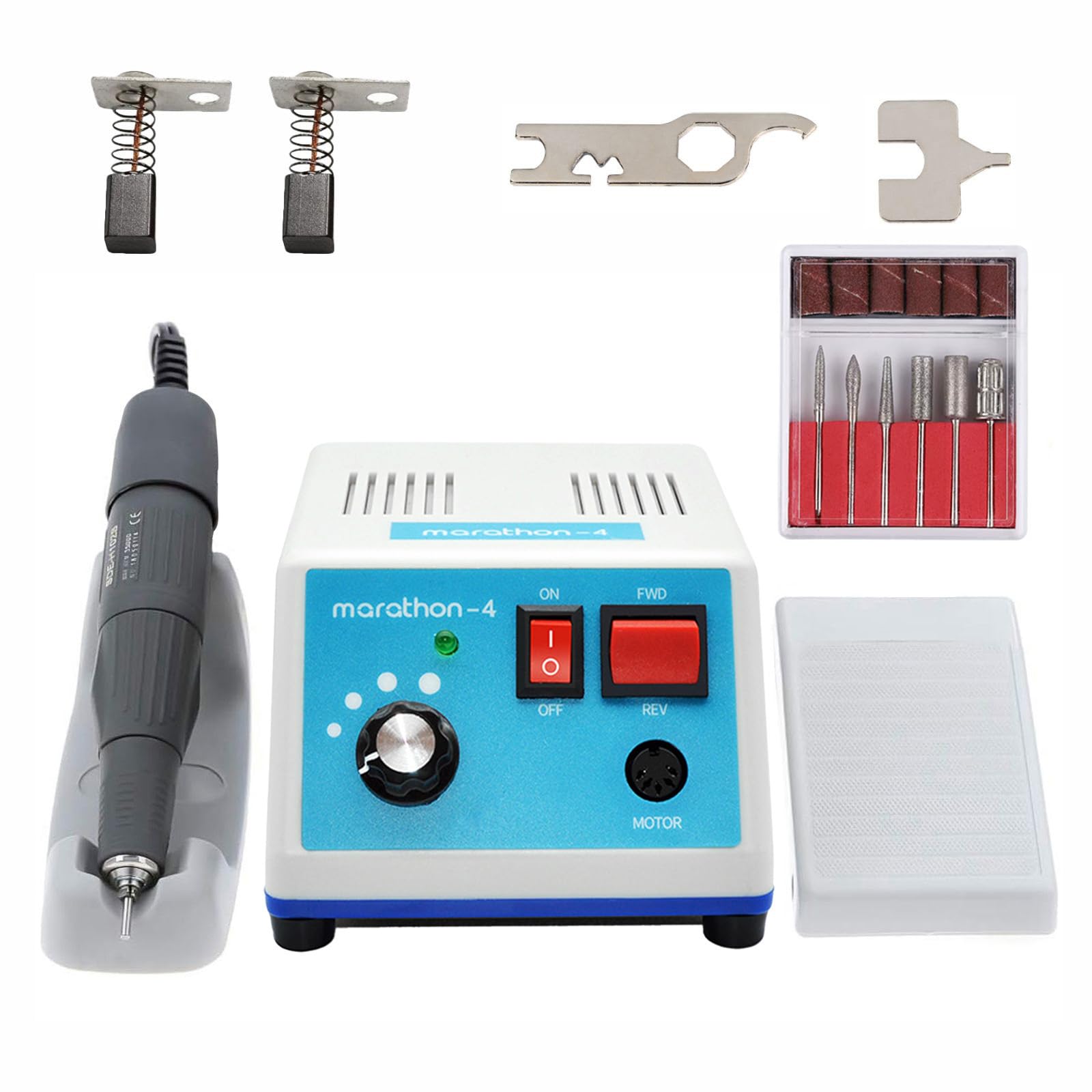 Photo 1 of * sold as is no refund/return** see comments!
Zcafmfzf Upgraded Marathon-4 Micromotor For Woodcarving, Jewelry, Ceramics, H37L1 Handpiece - 35,000RPM Stepless Speed Control with Foot Pedal