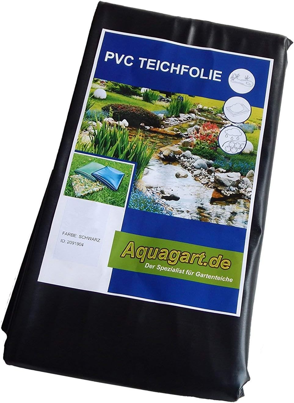 PVC Pond Liner 0.5 mm Thickness 7 m x 6 m ,UV and Weather Resistant, Swimming Pond foil Garden Pond