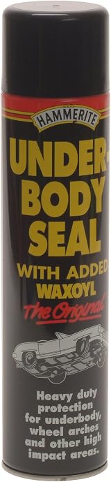 Hammerite Underbody Seal Aerosol 600ml Heavy Duty Rust Protection