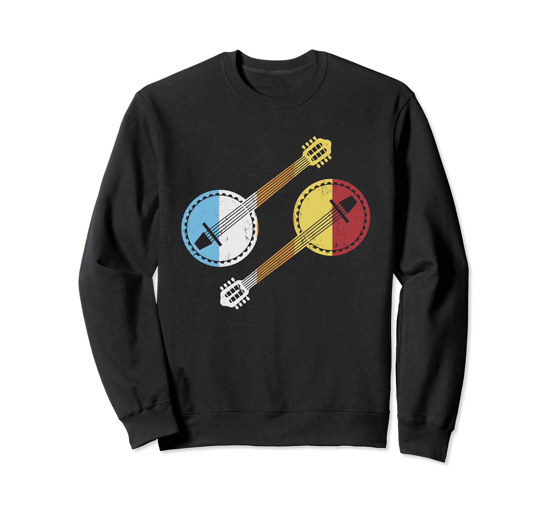 Bluegrass Banjo Music Lover Banjo Guitar Sweatshirt