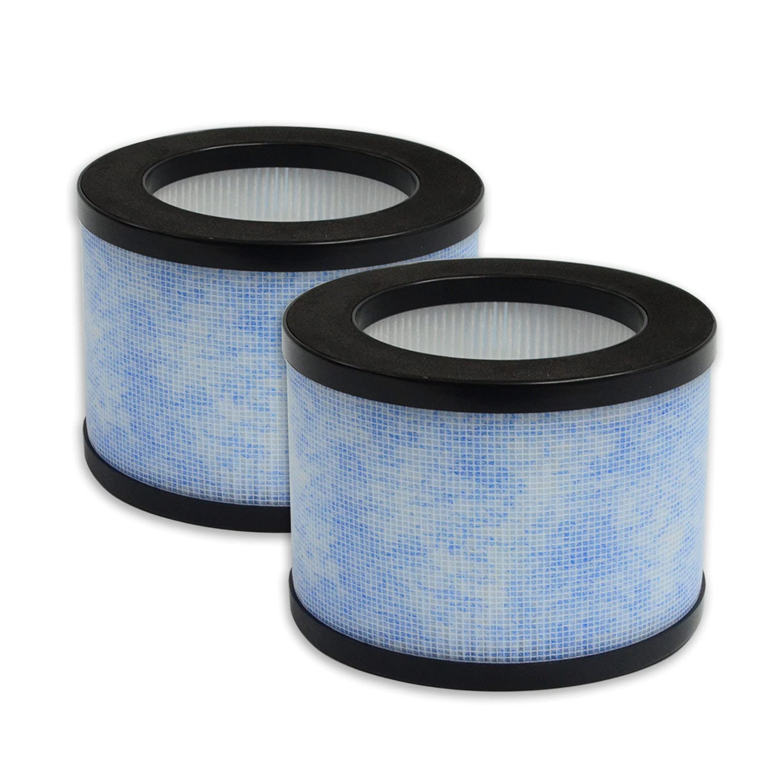 PUREBURG Replacement Filters Compatible with XAXAZON Air Purifier JH01-LX, 2-Pack H13 HEPA Air Clean 3-Stage Filtration