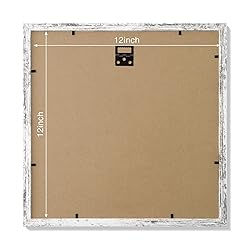 Vittanly 12x12 Picture Frame, Display Pictures 8x8