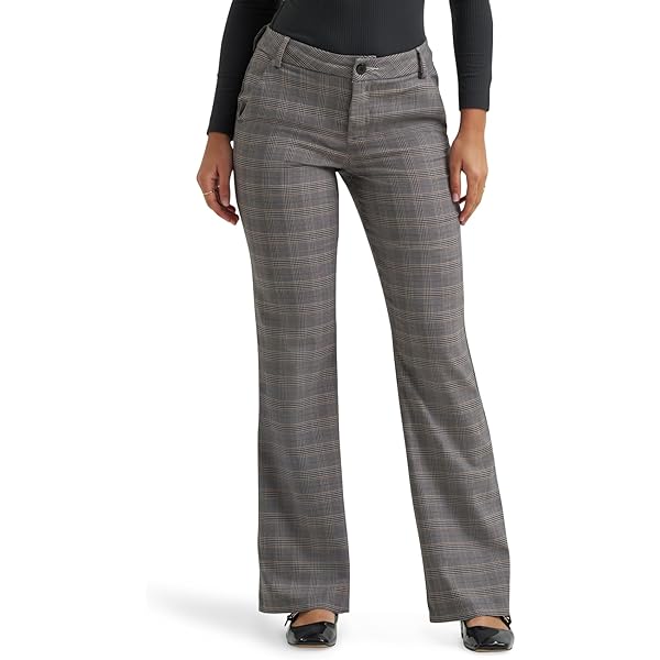 Lee Women's Modern Series Lita Curvy Fit Straight Leg Pant, Black, 4 at  Amazon Women's Clothing store