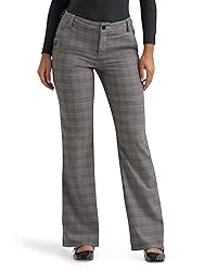 Lee Women's Wrinkle Free Mid Rise Bootcut