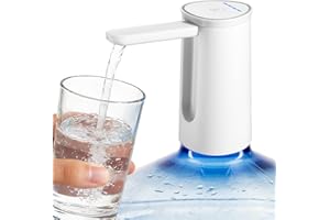 Foldable Water Dispenser, 5 Gallon Water Bottle Pump| USB Charging, Automatic Switch, Rechargeable Battery for Home Kitchen R