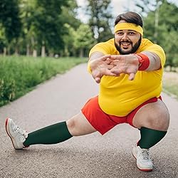 BLUEENJOY 3 Pack Plus Size Compression Socks for