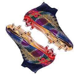 HESBITEUL Gold-Plated Soccer Cleats for Mens Boys